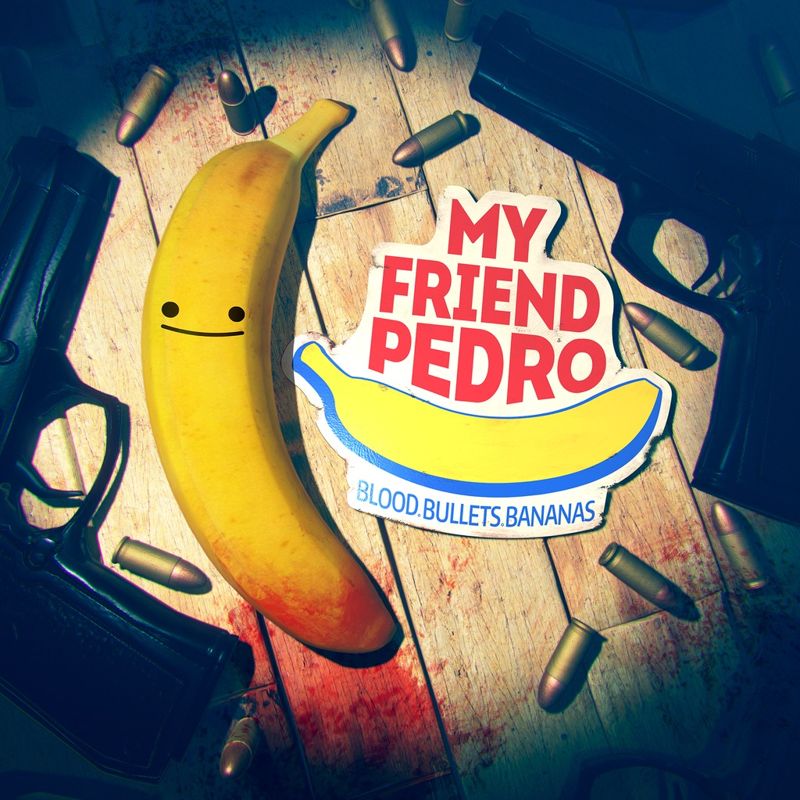 My Friend Pedro box art for Playstation 4
